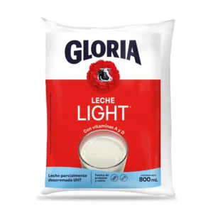 Leche UHT light bolsa de 800 ml