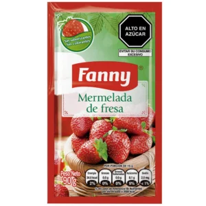 Mermelada Fanny Fresa 90 gr x 12 Und