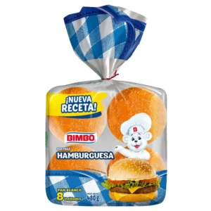Pan de hamburguesa  rollys Bimbo 8 und