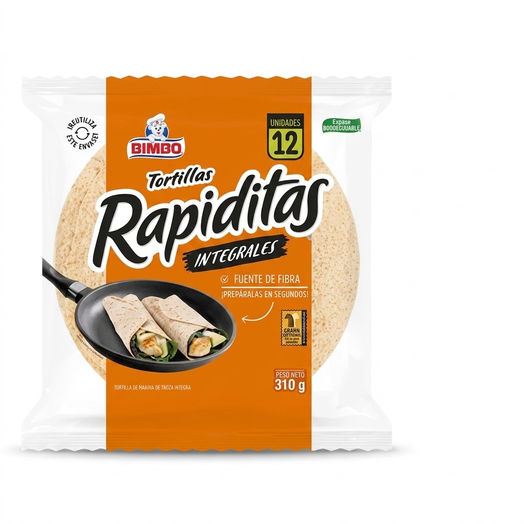 Rapiditas Bimbo Integrales x 12 unid