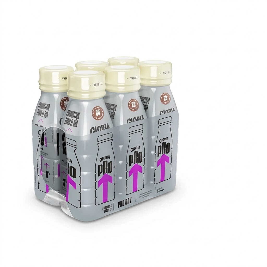 Bebida Pro Day vainilla Botella 320ml x6 und