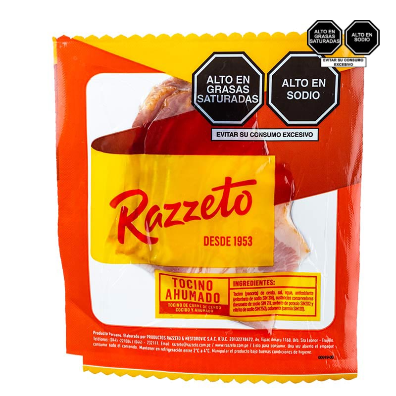 Tocino Casero Razzeto 90 gr