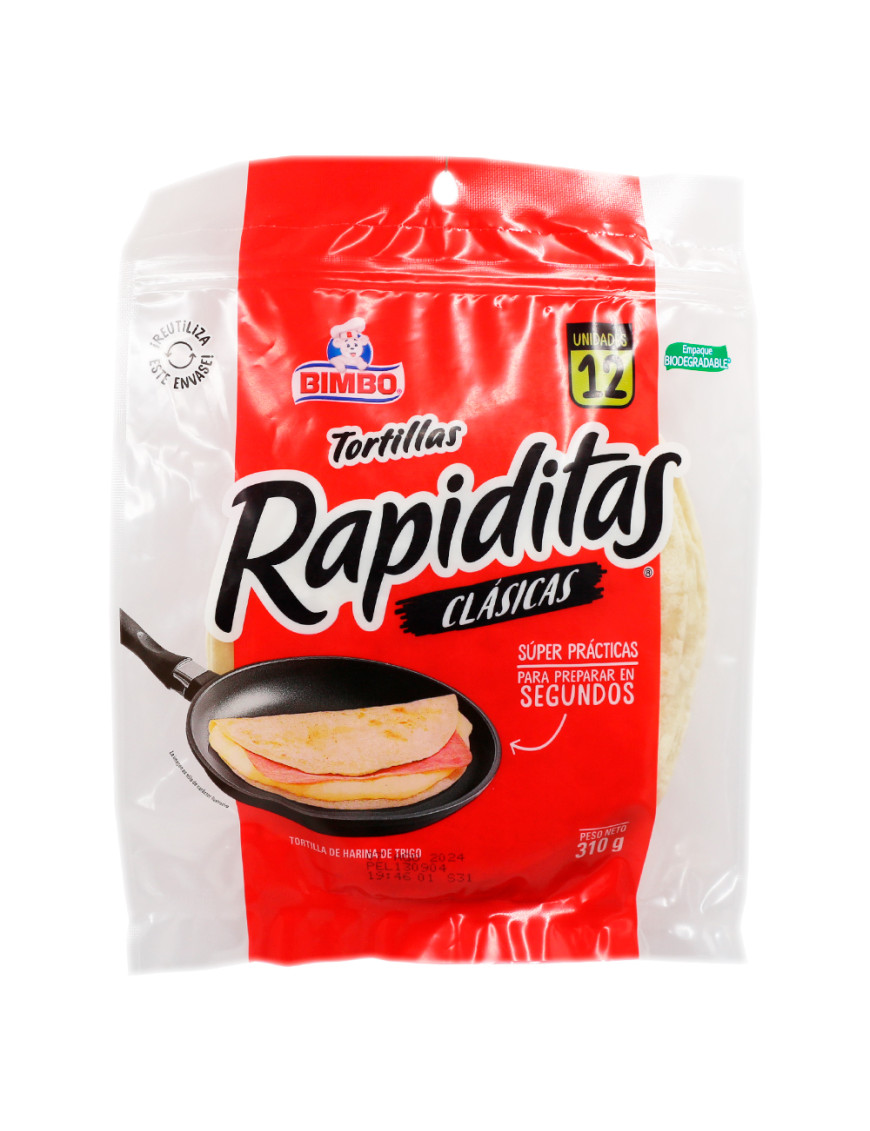 Rapiditas Bimbo x 12 unid (clásicas)