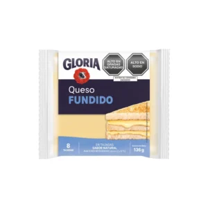 Queso Fundido Natural 8 Tajadas