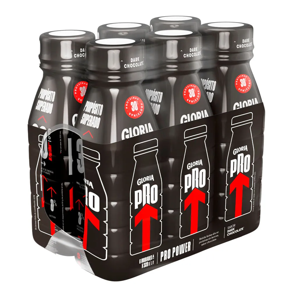 Bebida Pro Power Sabor caramel macchiato Botella 320ml x 6 und