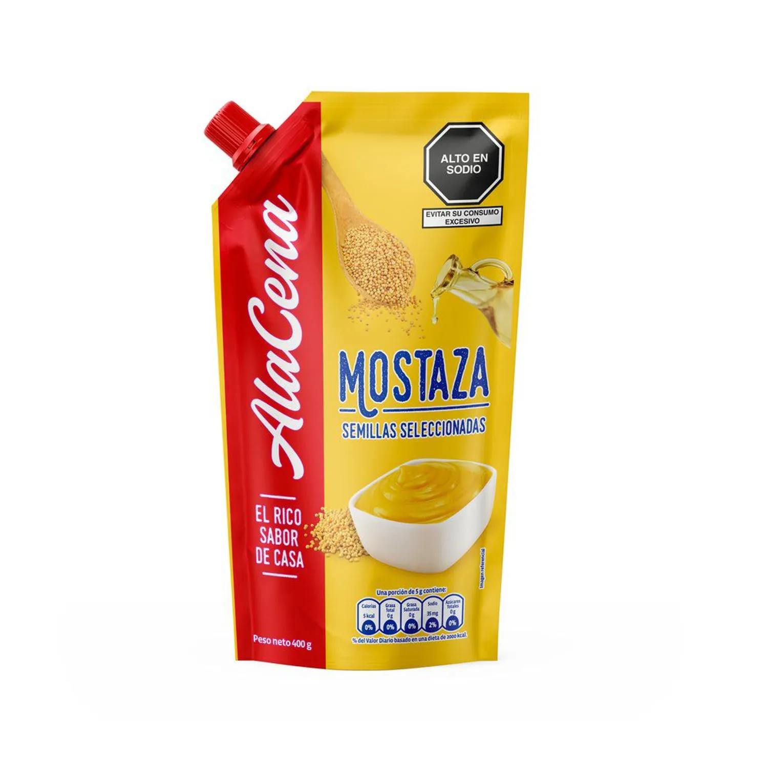Mostaza Alacena Doypack 400 gr