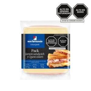San Fernando Pack Jamón 85 gr/ Queso Edan 72 gr