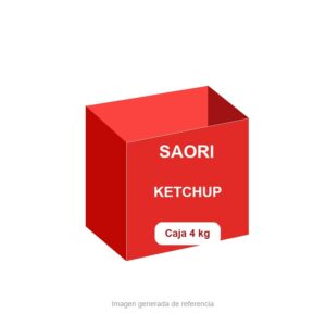 Saori Ketchup Caja 4 kg