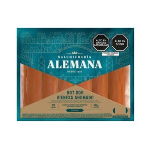 Alemana Salchicha Vianesa Ahumada x 20 und