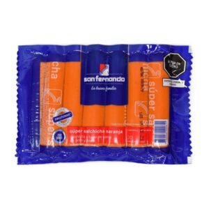 San Fernando Super Salchicha Naranja x 1 kg