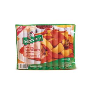 Segoviana Hot Dog Salchipapero Naranja x 24 und